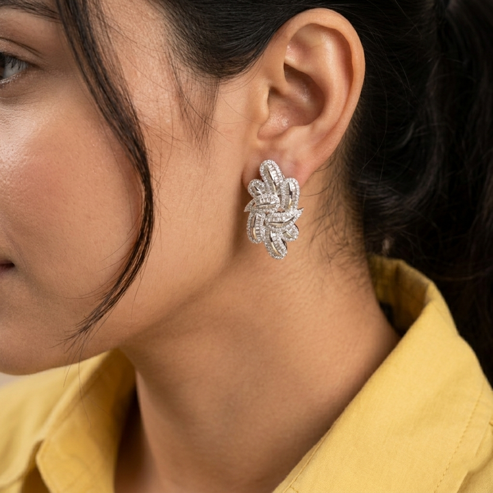 Layered Bow Earrings
