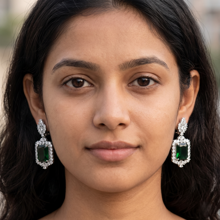 Fictional Square Earrings