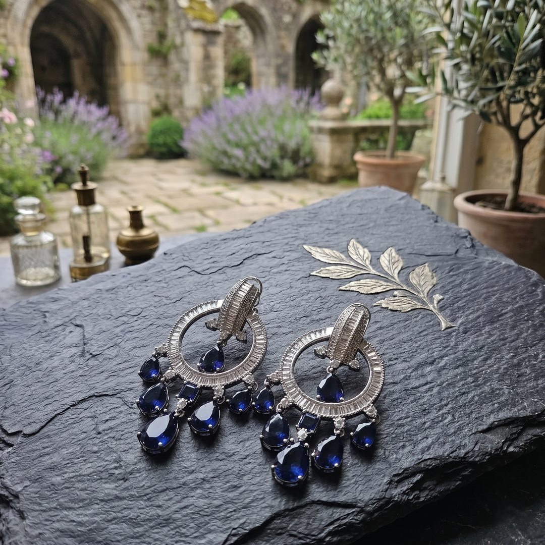 Emerald Drop Earrings