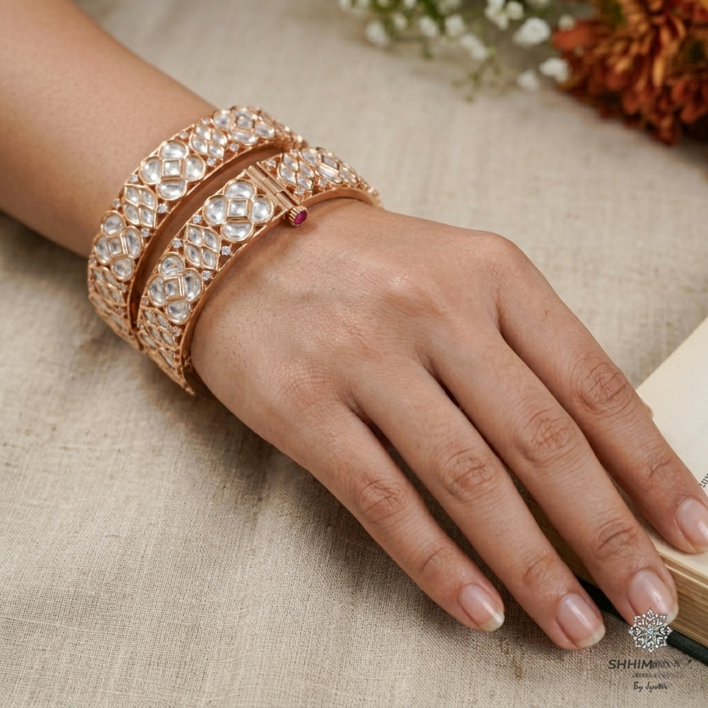 Claasic Kundan Bangles