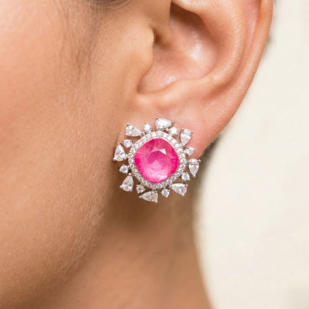 Snow Flake Studs
