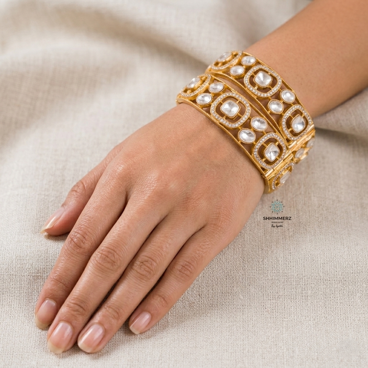 Broad Uncut Bangles