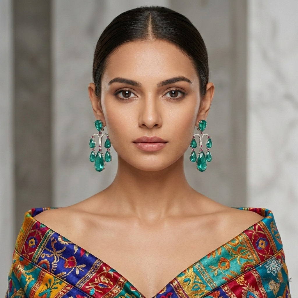 Three Tier Doublet Earring