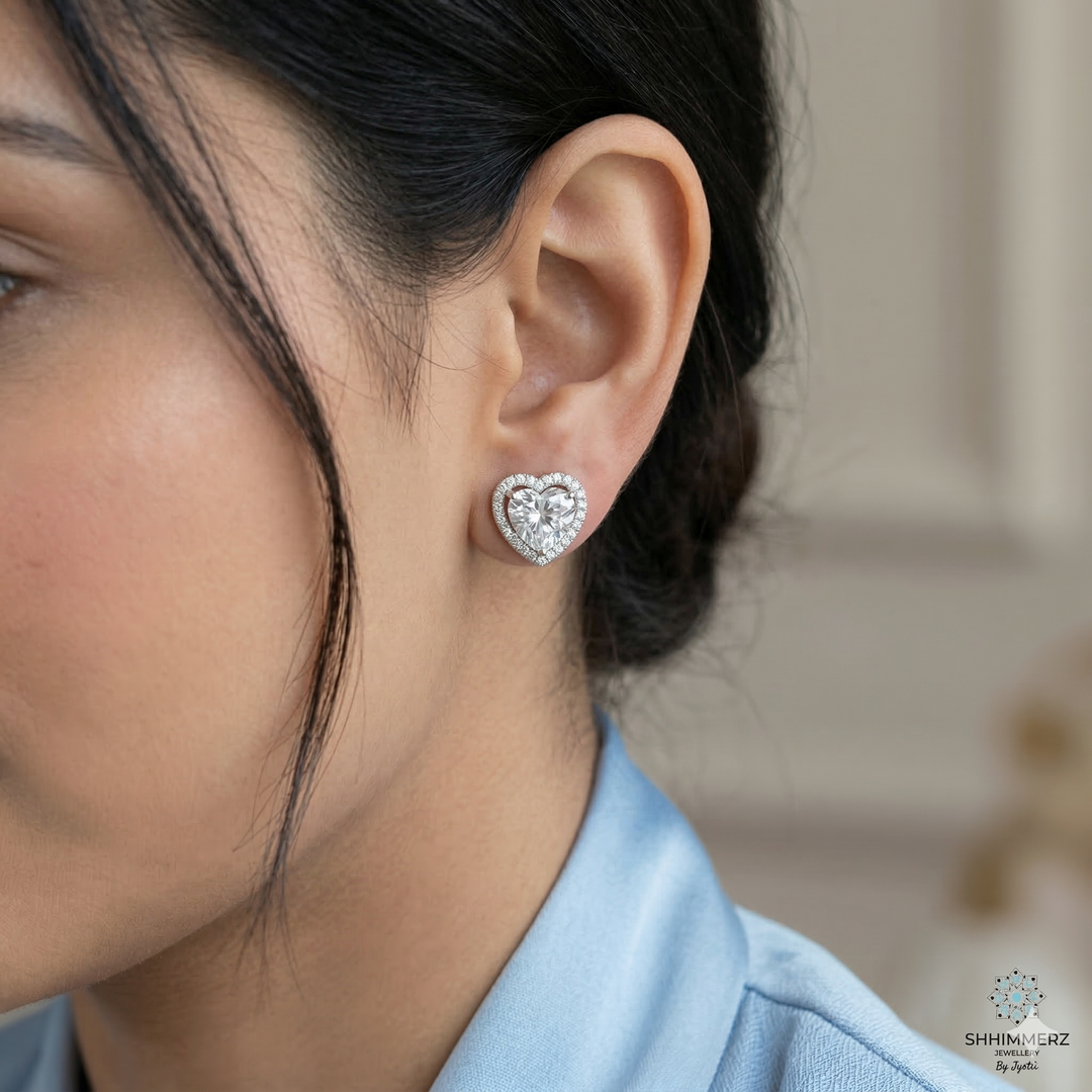 Heart Studs