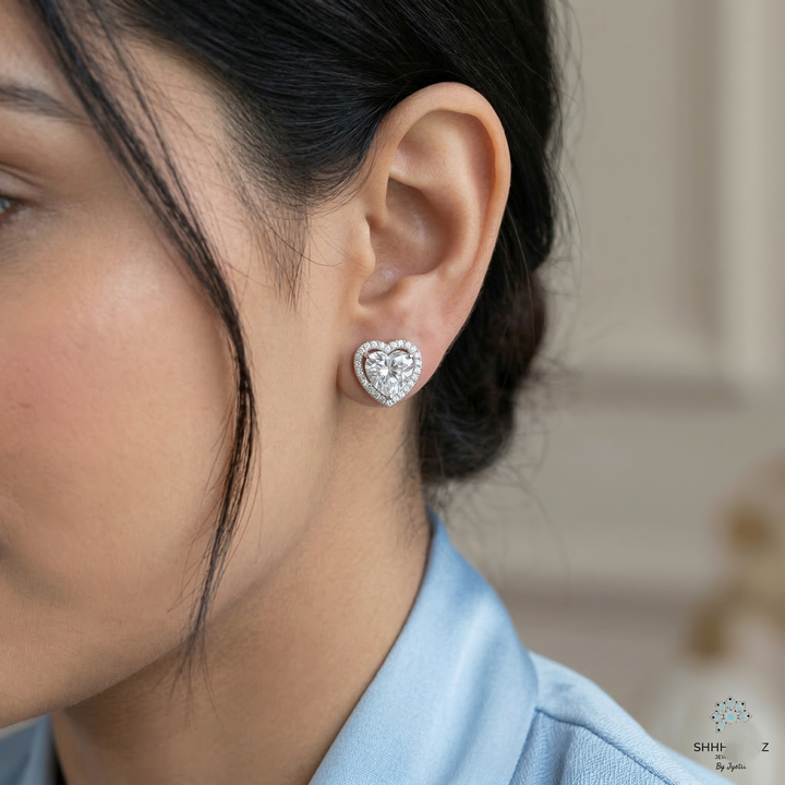 Heart Studs