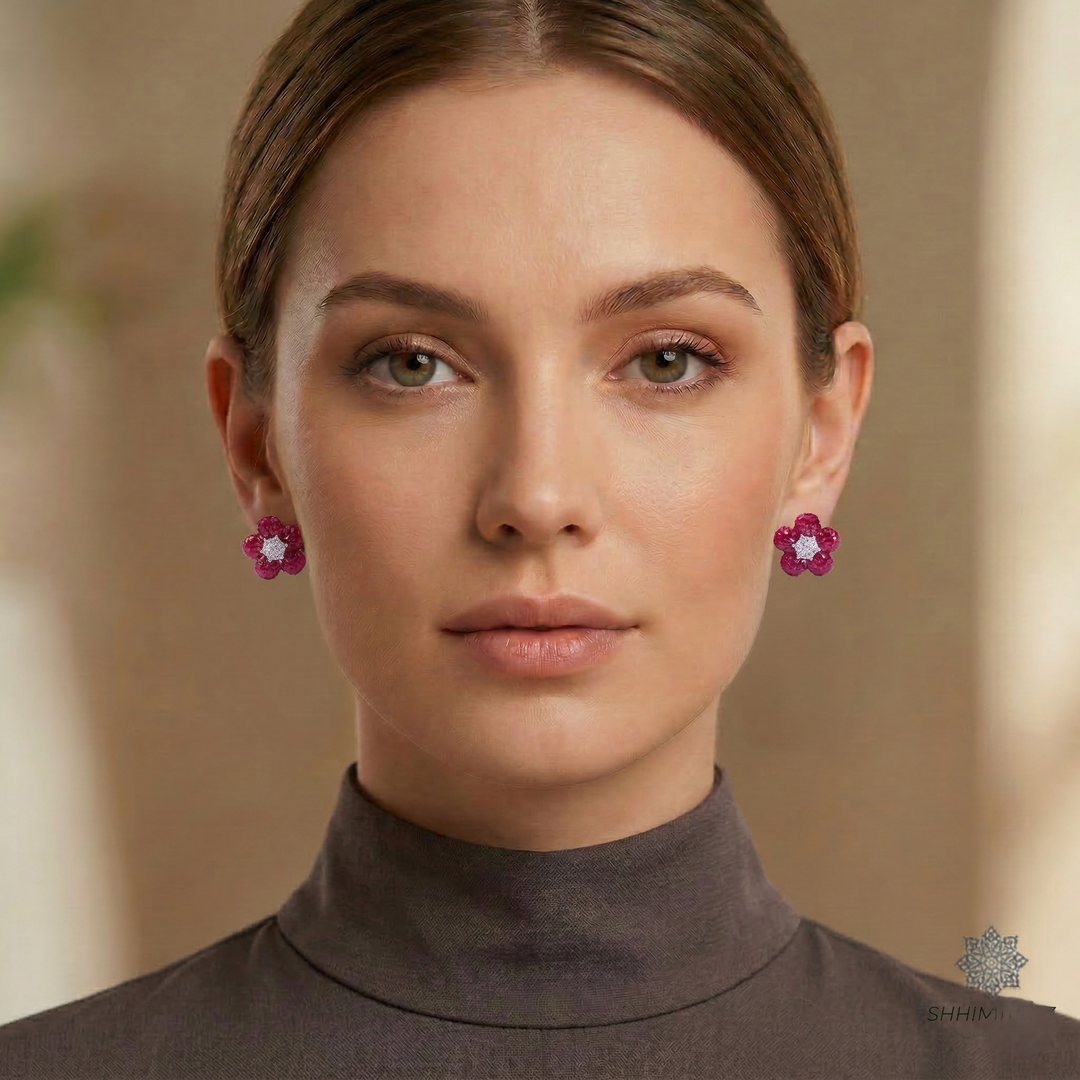 Rosy Earrings