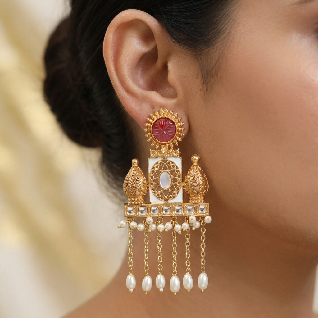 Temple Earrings