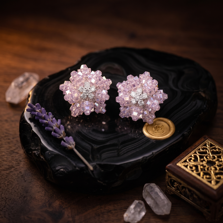 Flower Invisible Studs