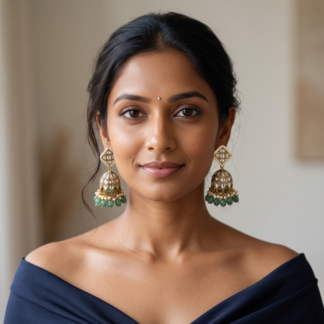 Diya Earrings