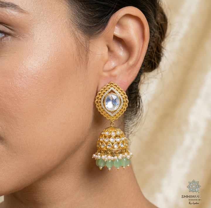 Glittering Jhumkas
