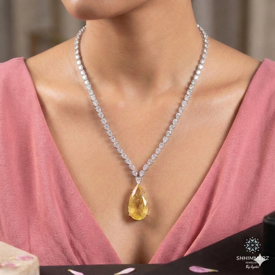 Pear Drop Neckpiece