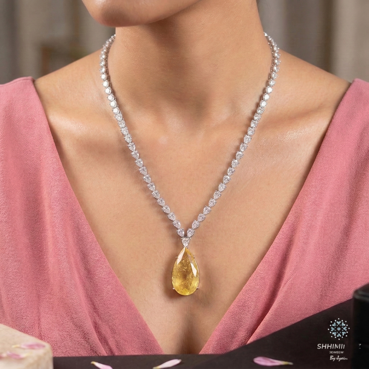 Pear Drop Neckpiece