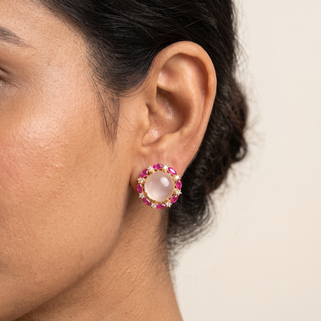 Rosy Earrings