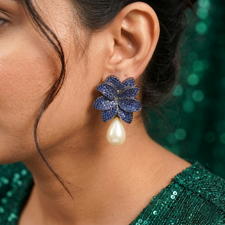 Invisible Flower Earrings