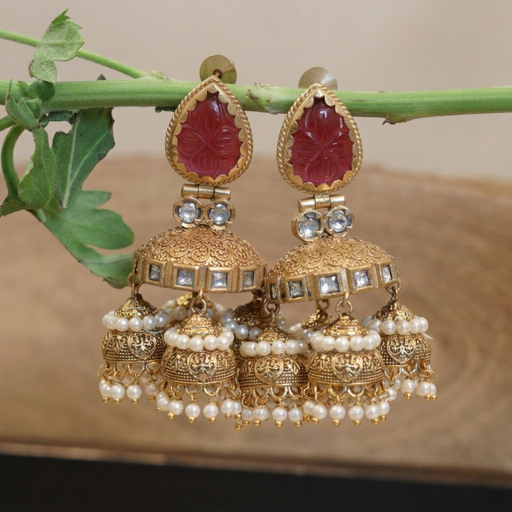 Layered Jhumkas