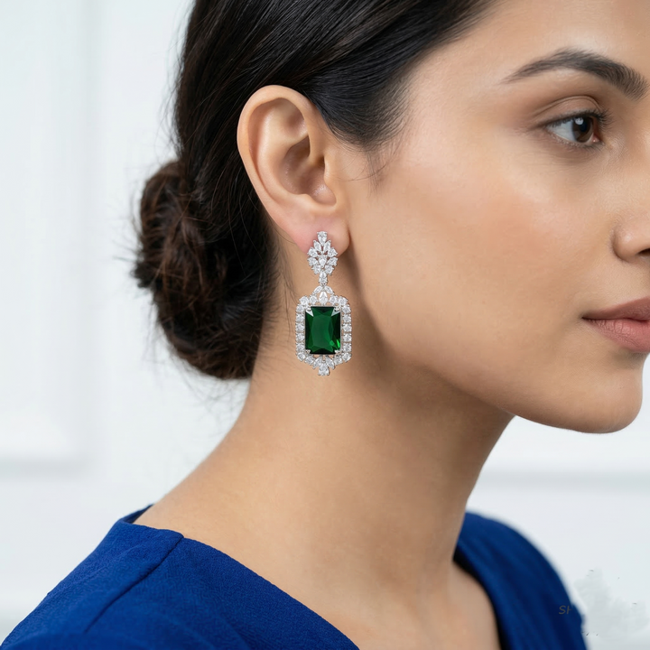 Fictional Square Earrings