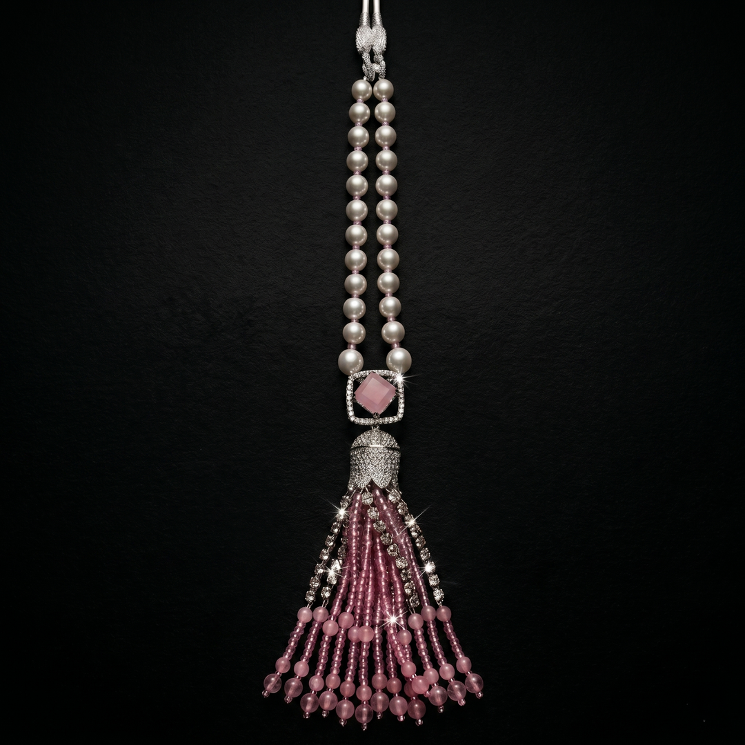 Blue Tassel Drop