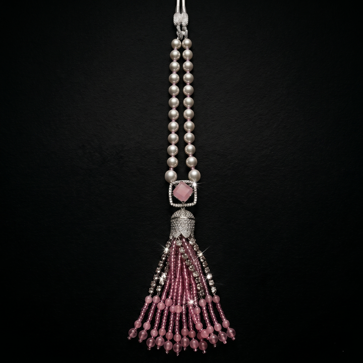 Blue Tassel Drop