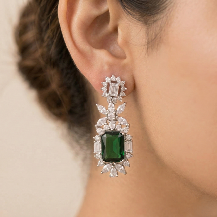 Tiny Square Earrings