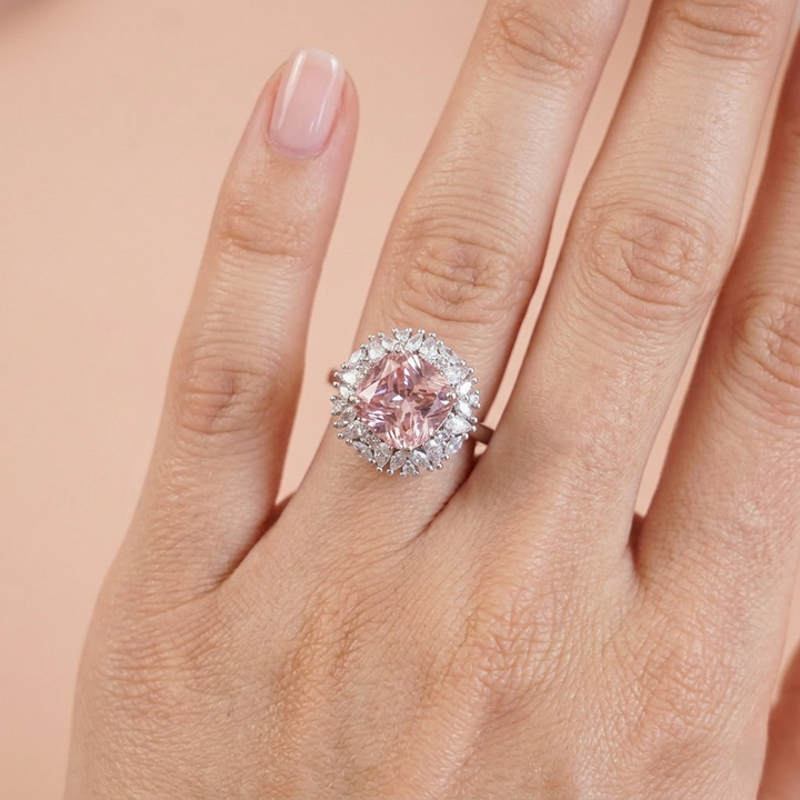 Bliss Pink Stone Ring