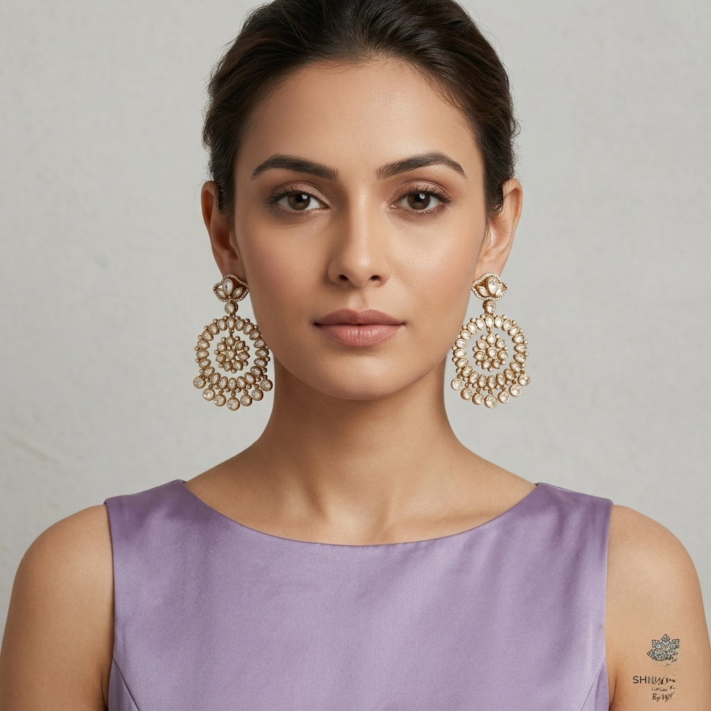 Glamourous Chandbali