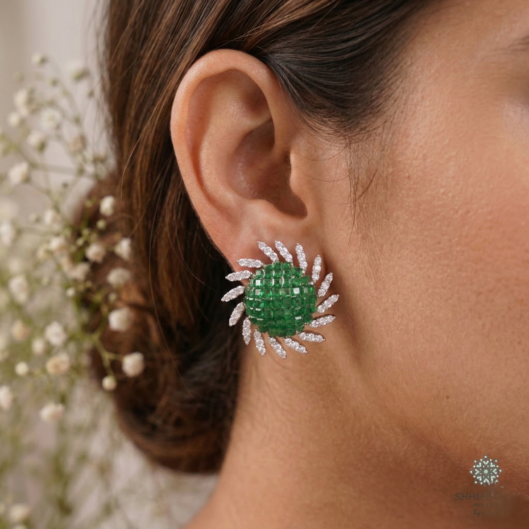 Sunflower Earrings.