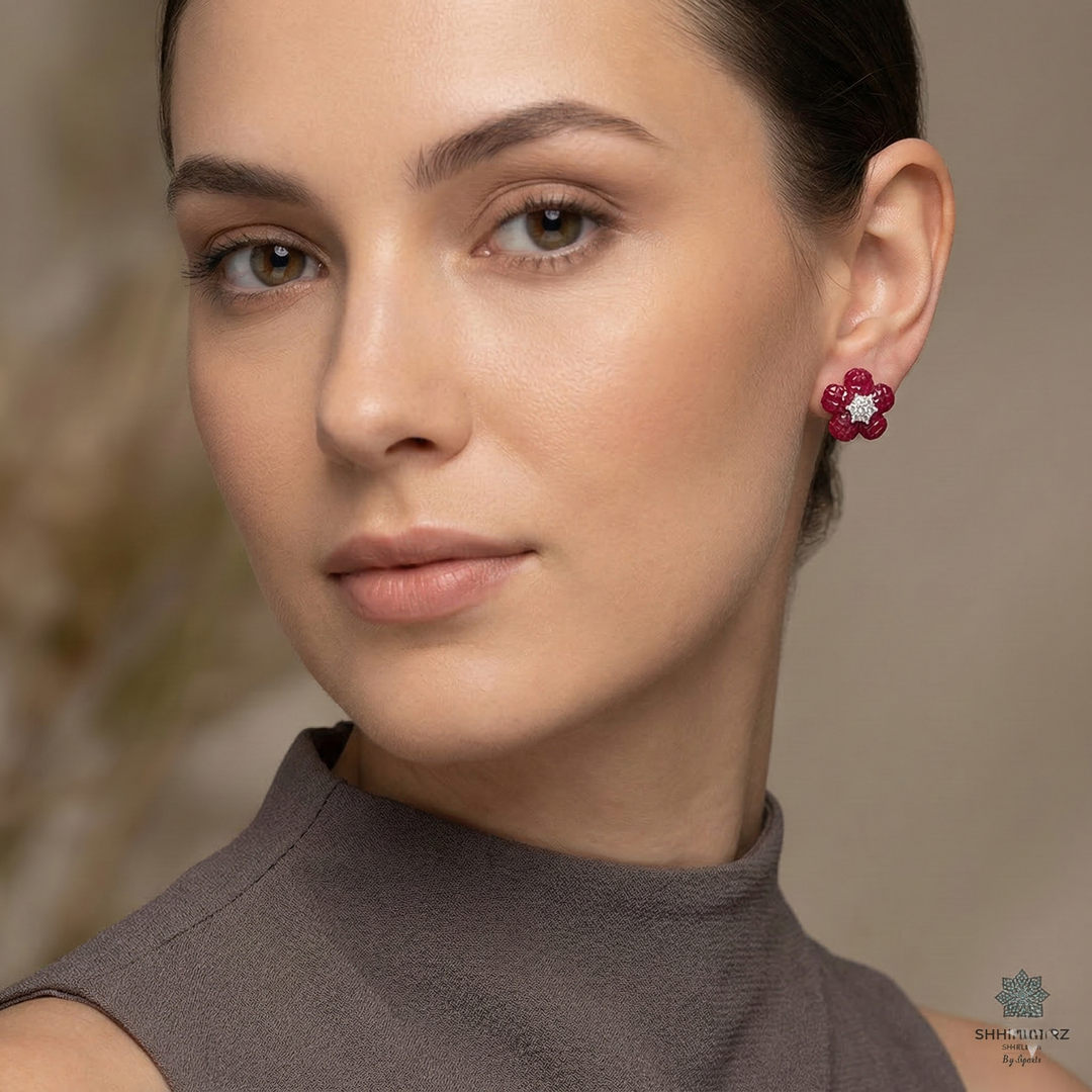 Rosy Earrings