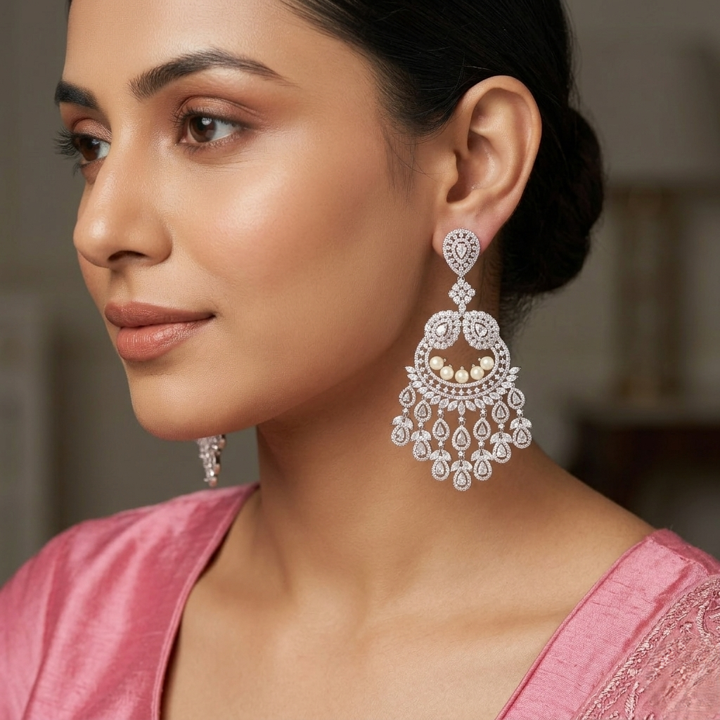 Pearl Chandbali