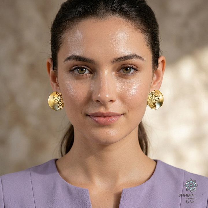 Semi Circle Earrings