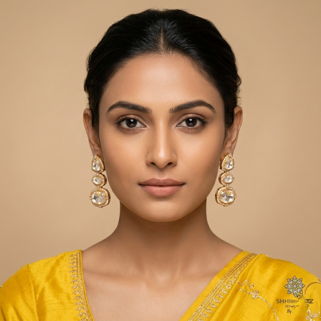 Triple Layer Earrings