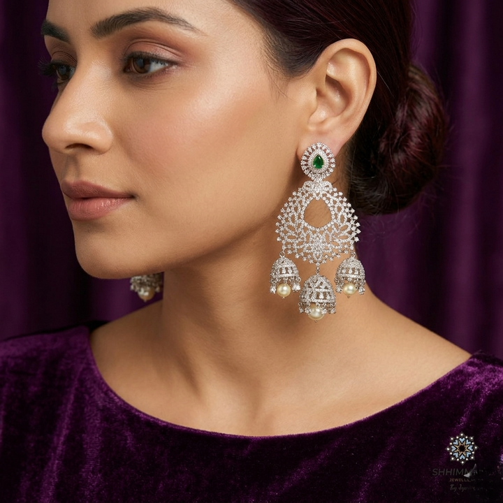 Princess Cut Danglers