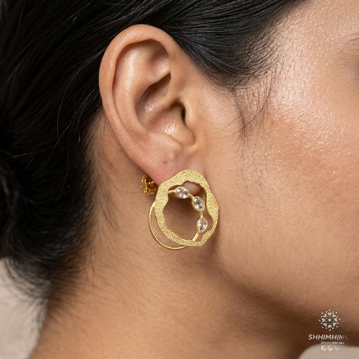 Circle In Circle Earrings