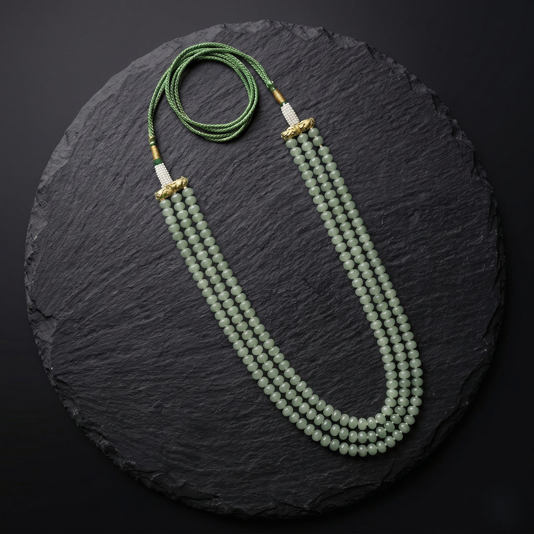 Watermelon Beads Neckpiece