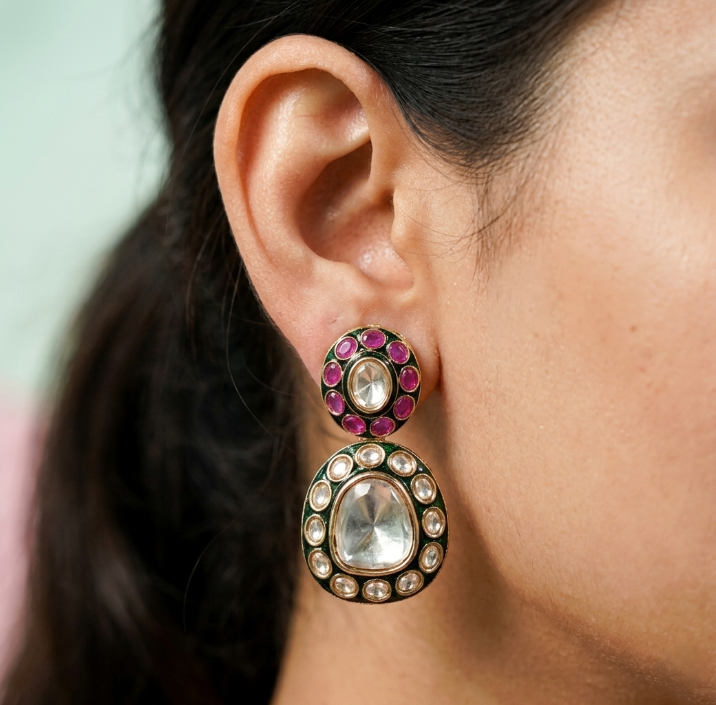 Dual Studs Earrings