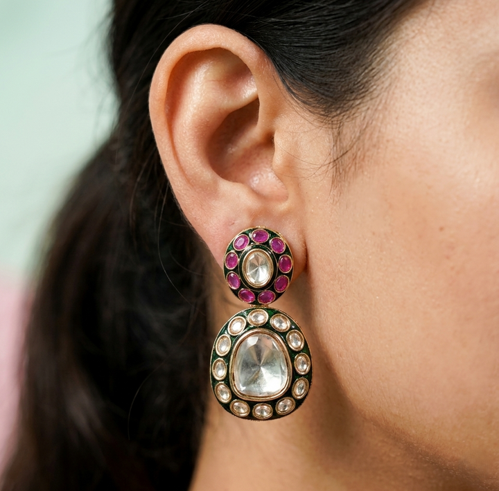 Dual Studs Earrings