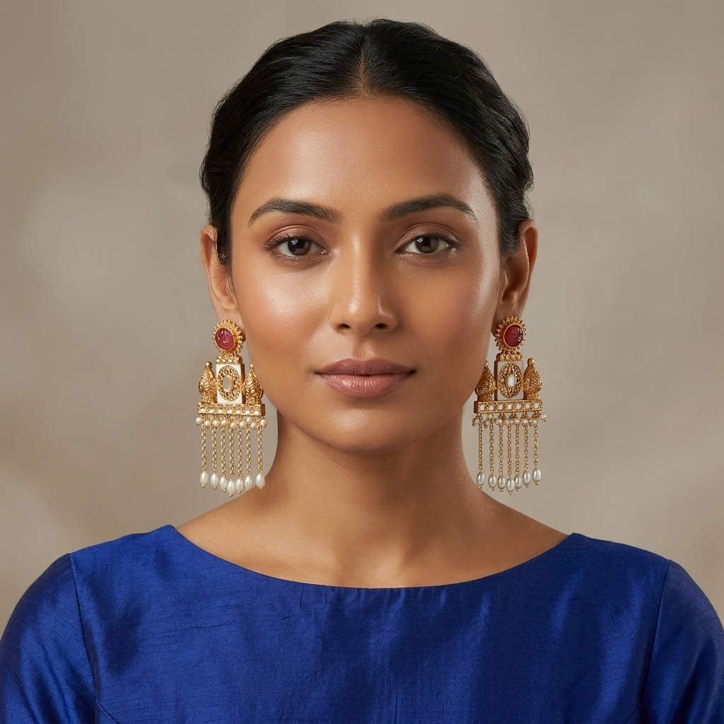 Temple Earrings