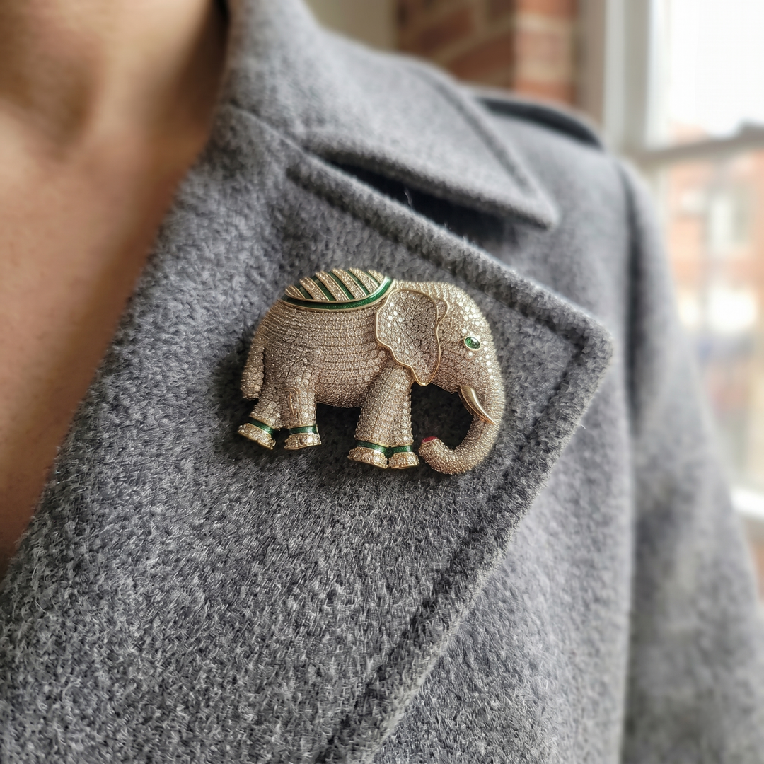 Ganesh Brooch