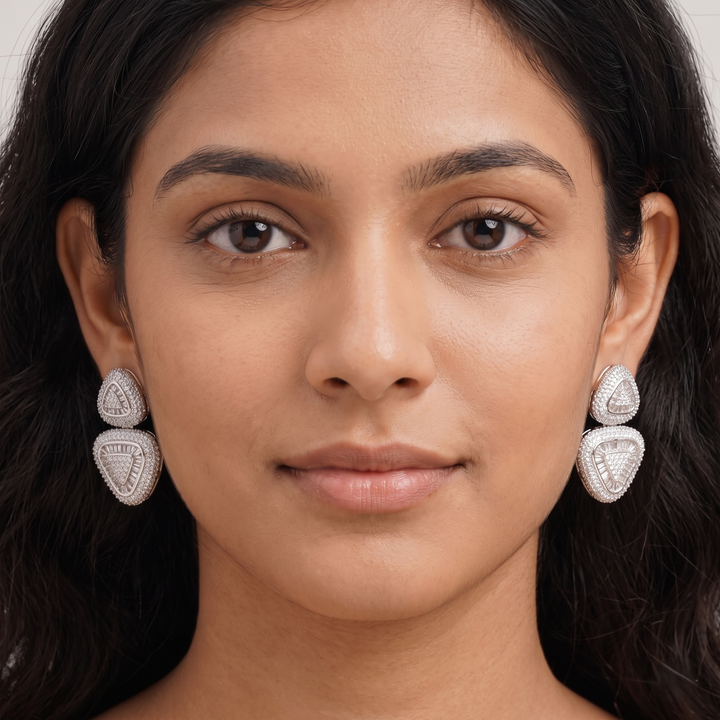 Dual Traingle Studs.