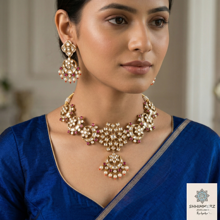 Seema Kundan Neckpiece