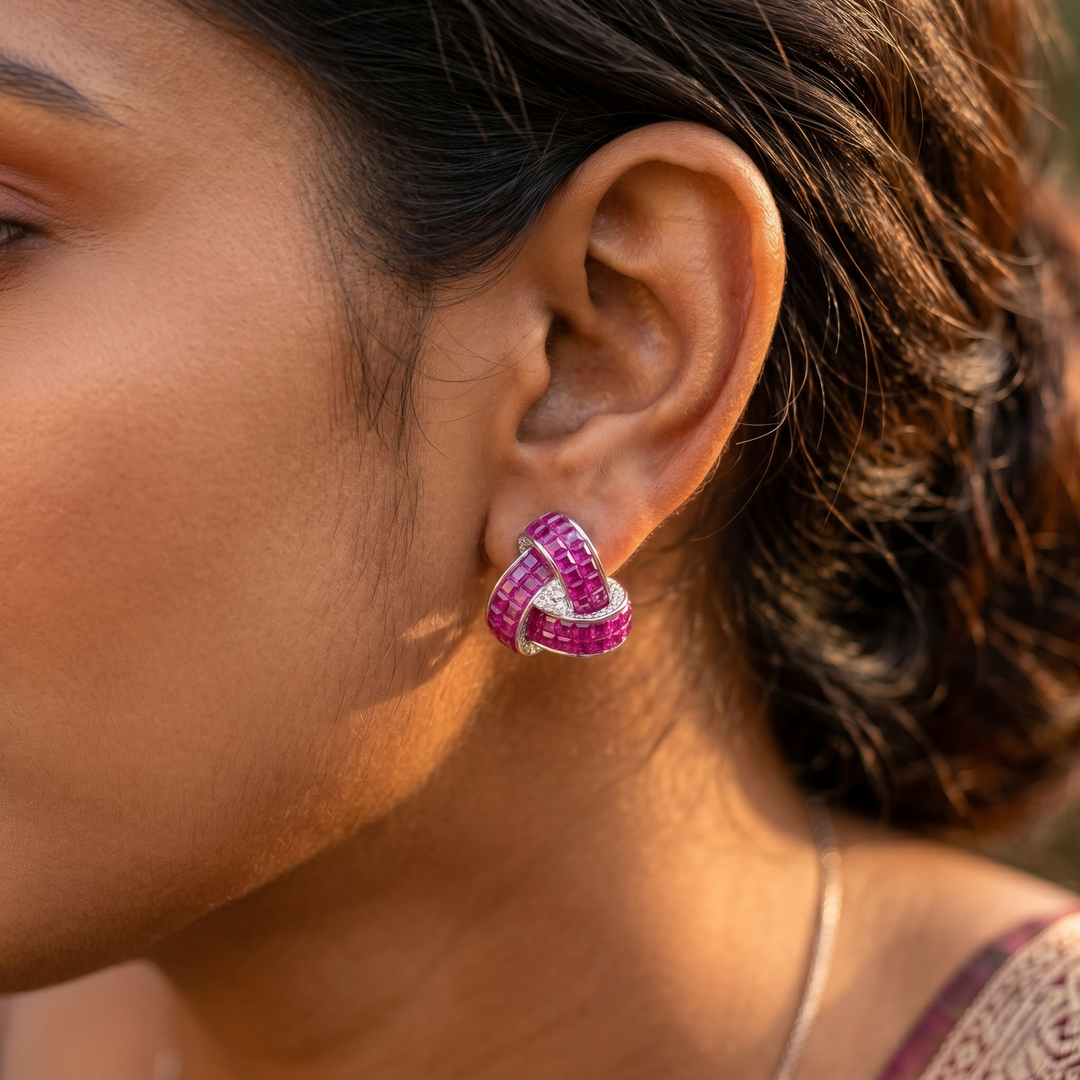 Tri Earrings