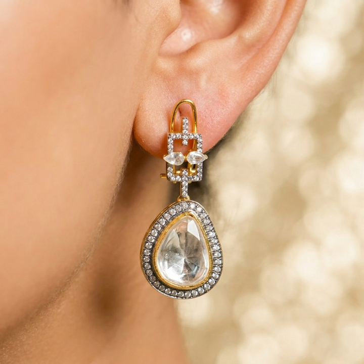 Studs Drop Earrings