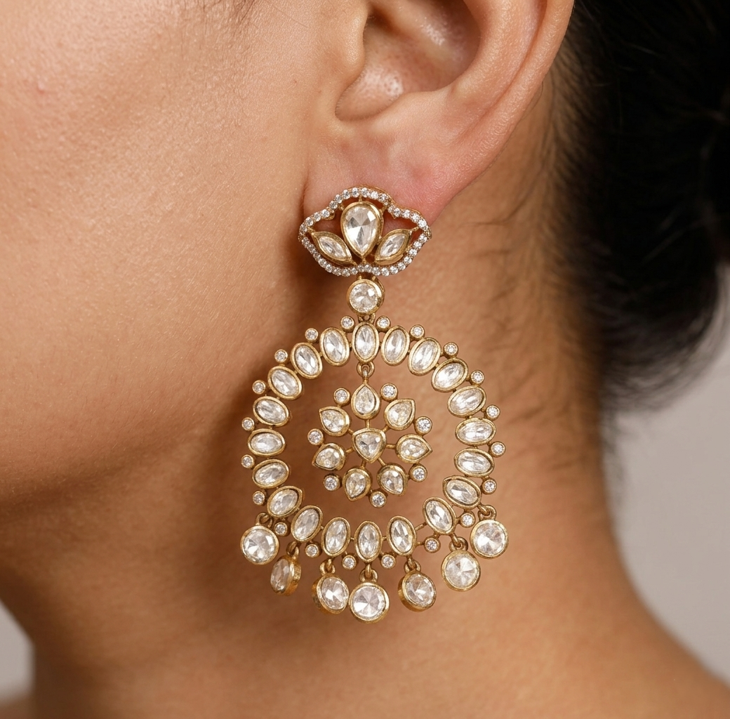 Glamourous Chandbali