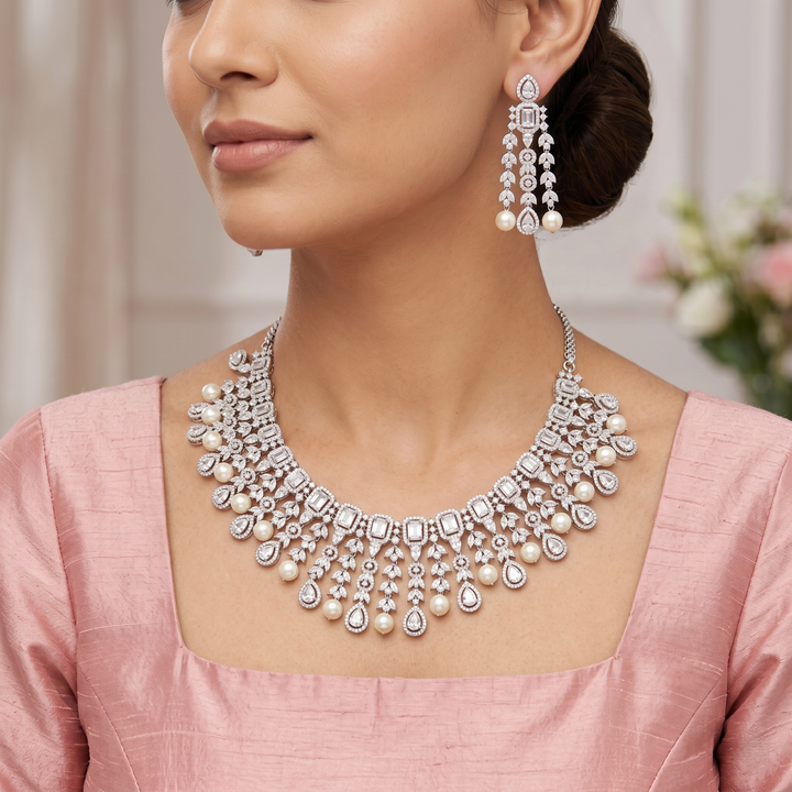Ruby Pearl Set