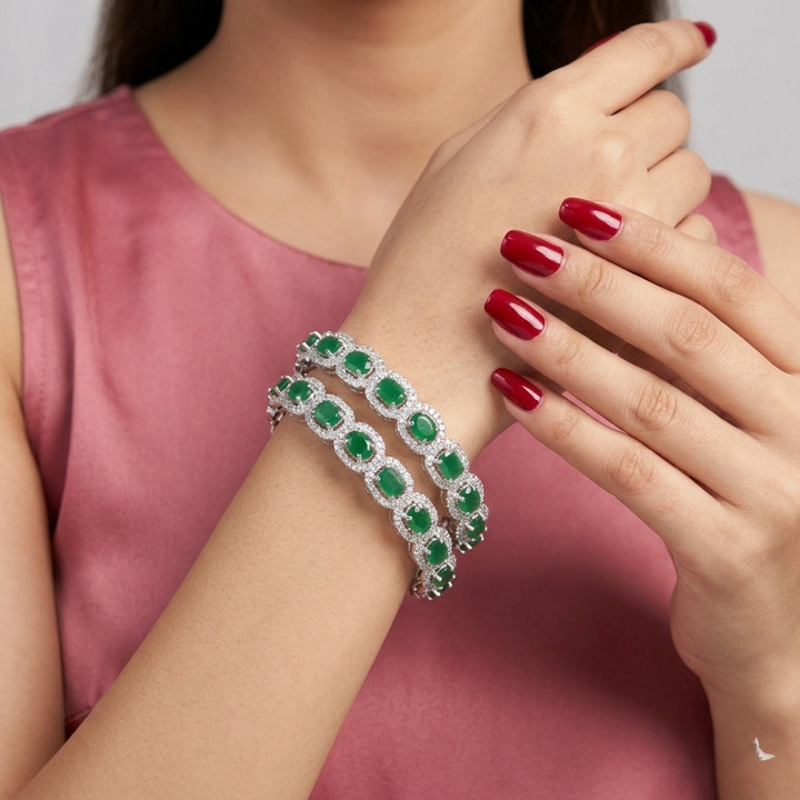 Green Lima Bangles