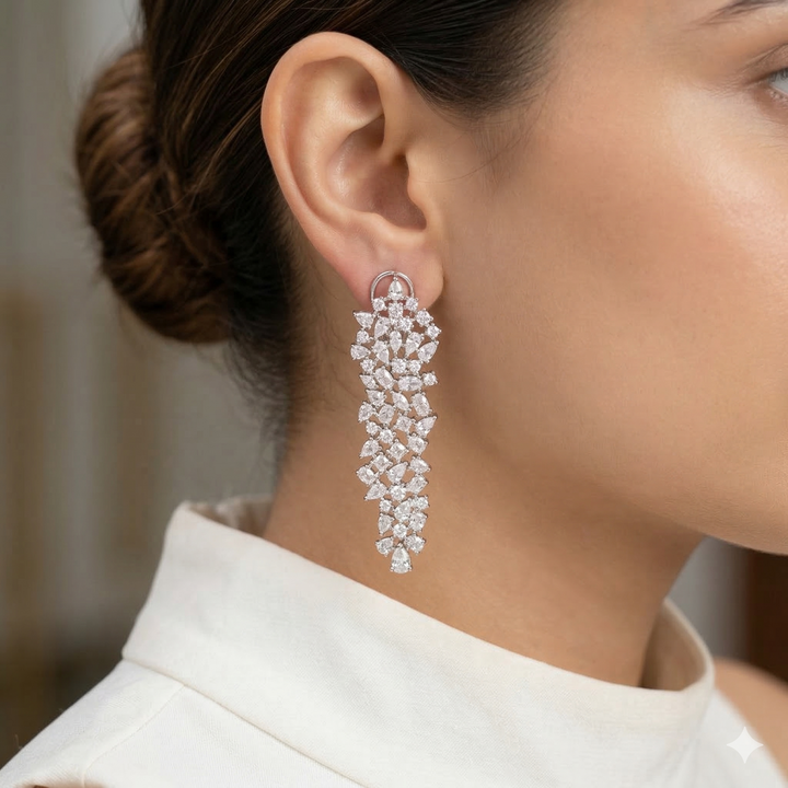 Cluster Earrings