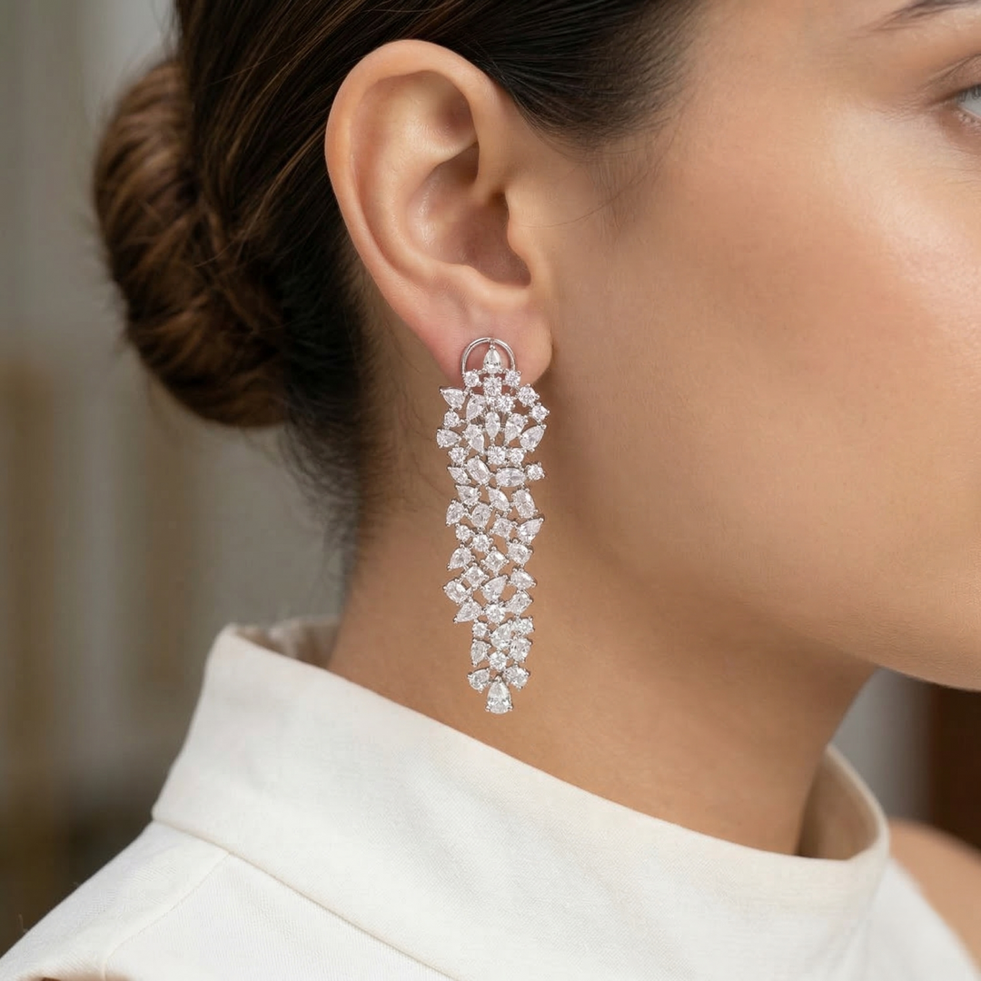 Cluster Earrings