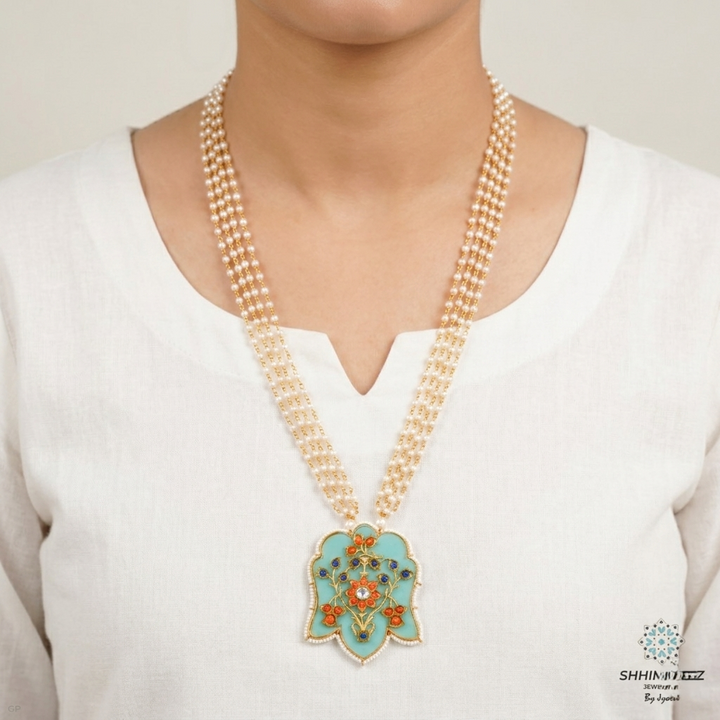 Hema Lotus Neckpiece
