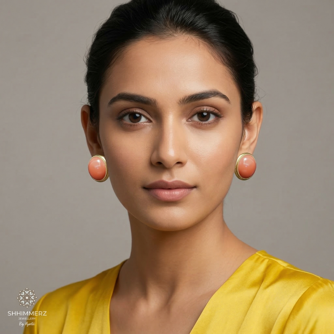 Orange Candy Earringse