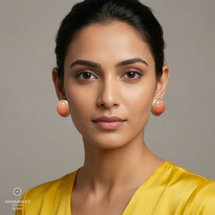 Orange Candy Earringse